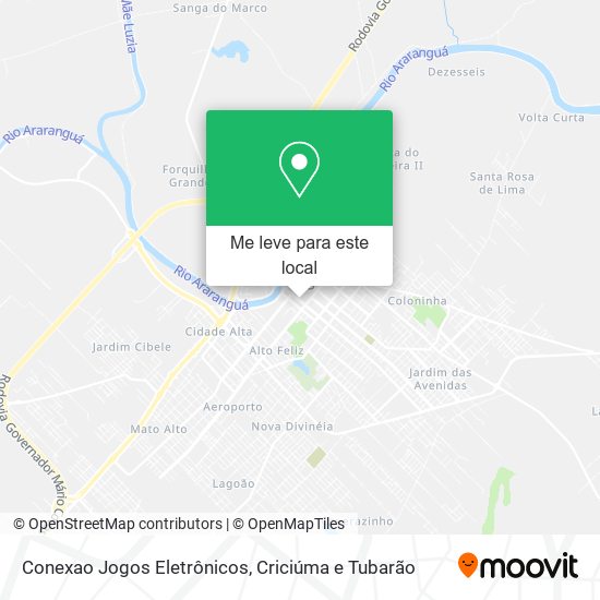 Conexao Jogos Eletrônicos mapa