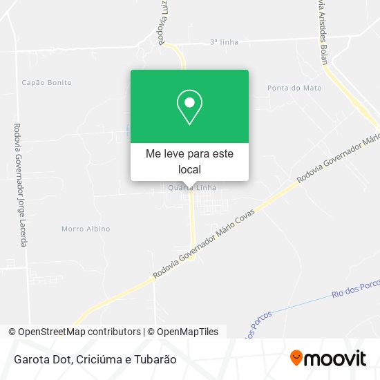 Garota Dot mapa