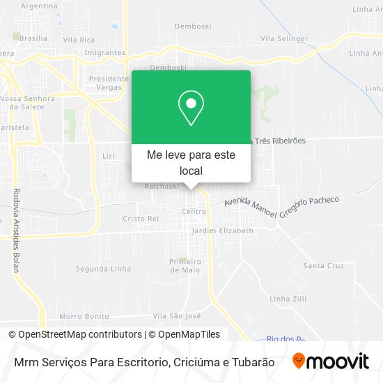 Mrm Serviços Para Escritorio mapa