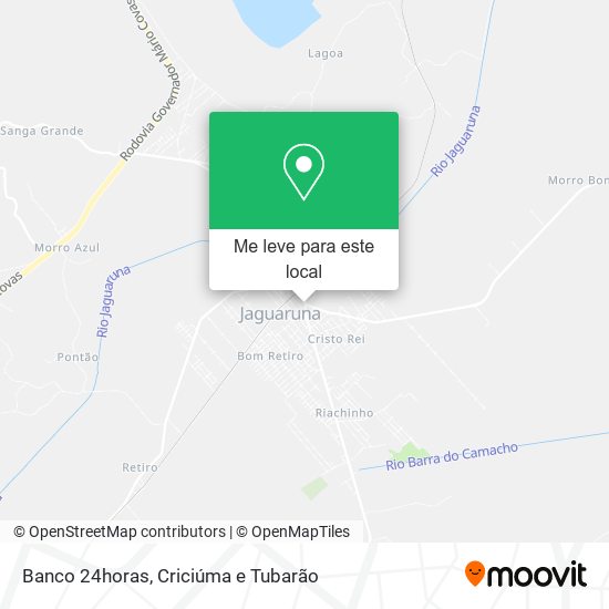 Banco 24horas mapa