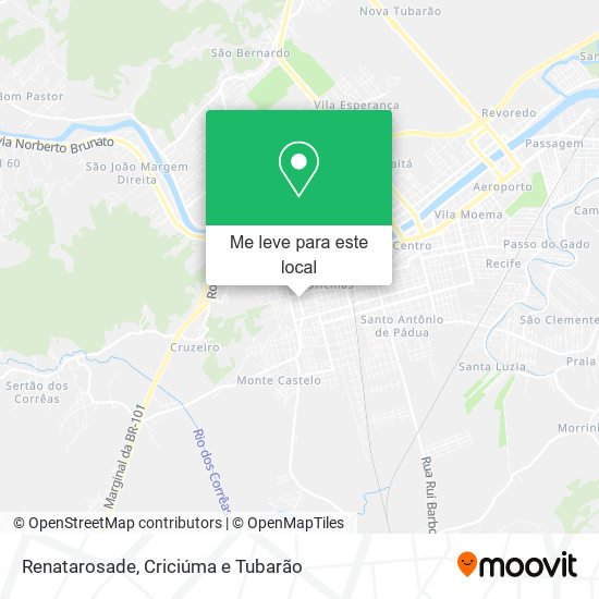 Renatarosade mapa