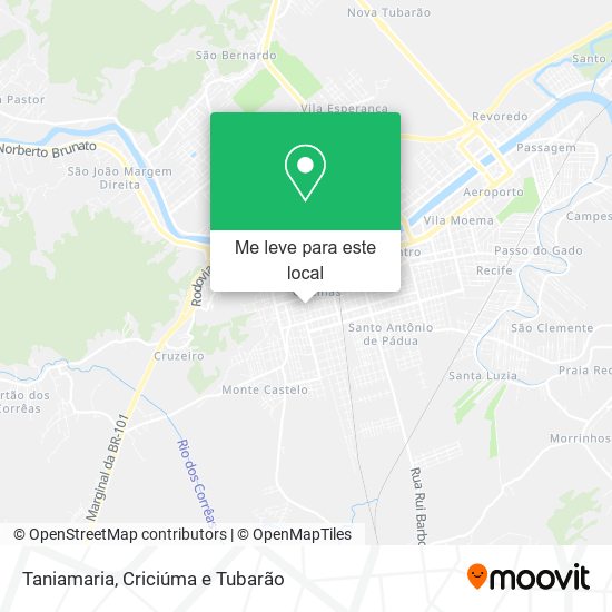 Taniamaria mapa