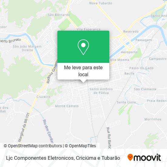 Ljc Componentes Eletronicos mapa