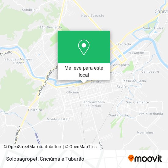 Solosagropet mapa