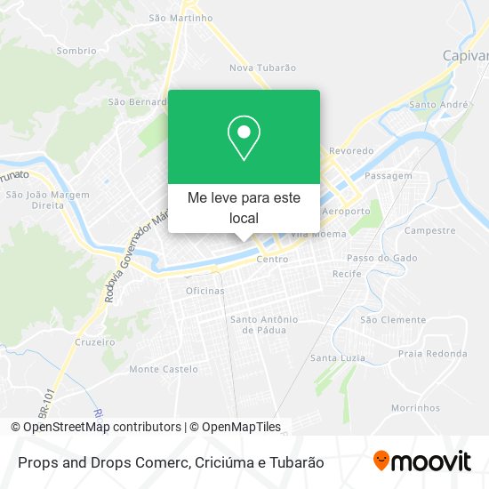 Props and Drops Comerc mapa