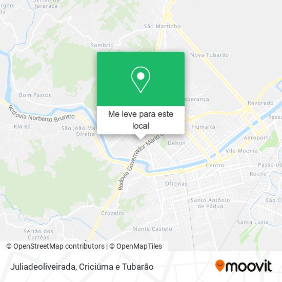 Juliadeoliveirada mapa