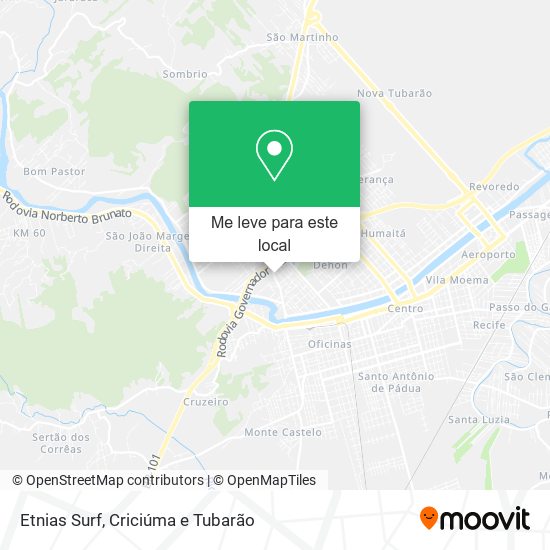 Etnias Surf mapa