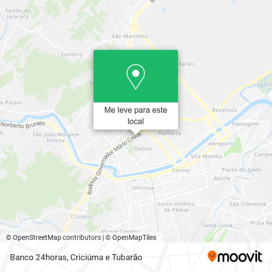 Banco 24horas mapa