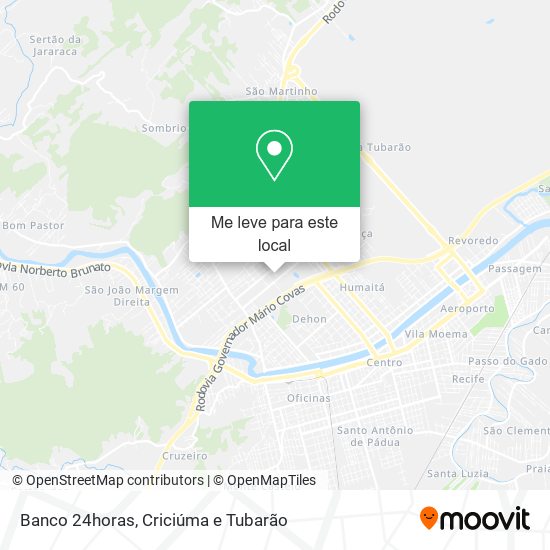 Banco 24horas mapa