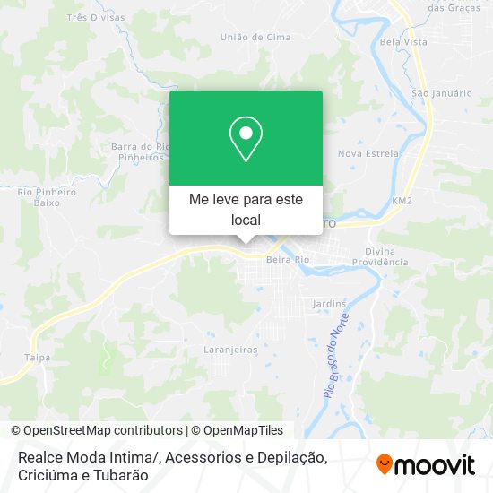 Realce Moda Intima / , Acessorios e Depilação mapa
