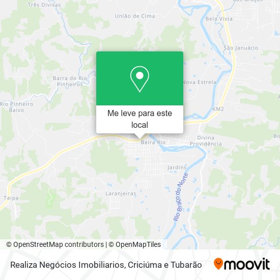 Realiza Negócios Imobiliarios mapa