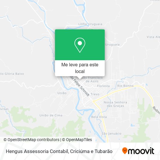 Hengus Assessoria Contabil mapa