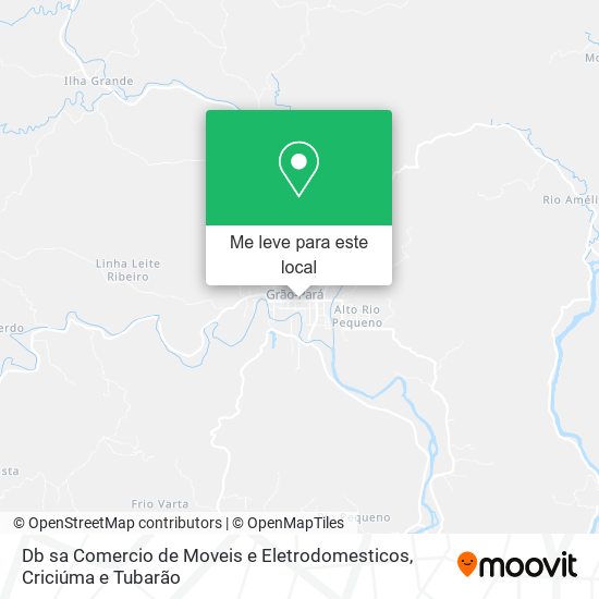 Db sa Comercio de Moveis e Eletrodomesticos mapa