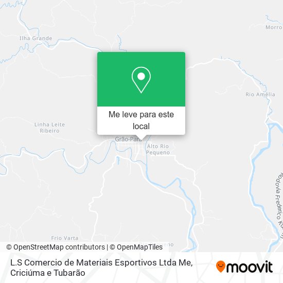 L.S Comercio de Materiais Esportivos Ltda Me mapa