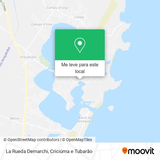 La Rueda Demarchi mapa