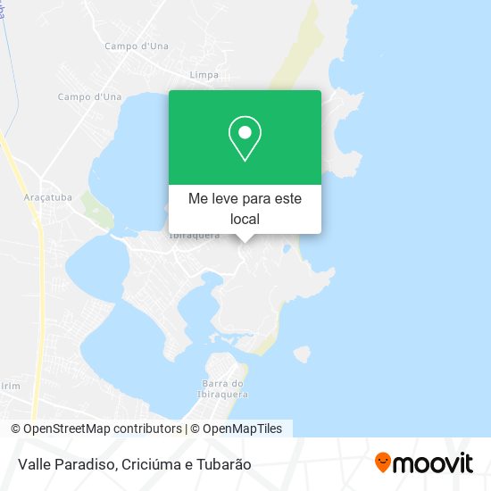 Valle Paradiso mapa