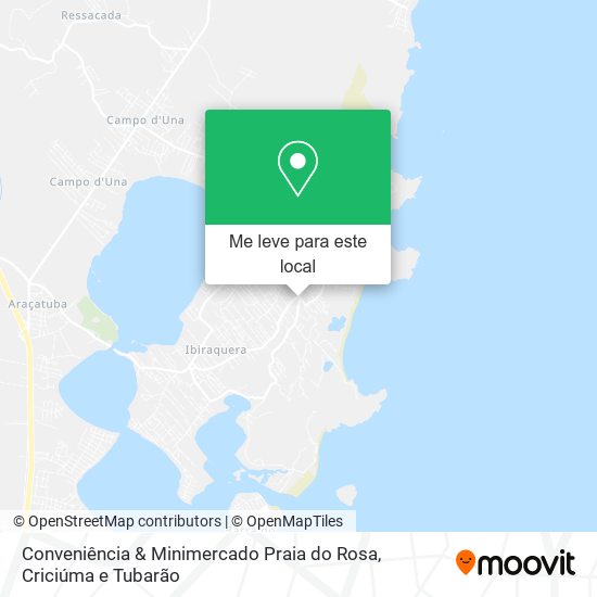 Conveniência & Minimercado Praia do Rosa mapa