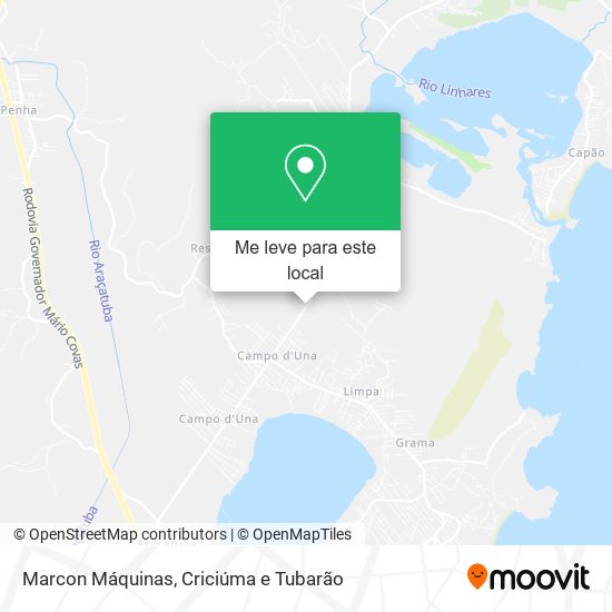 Marcon Máquinas mapa