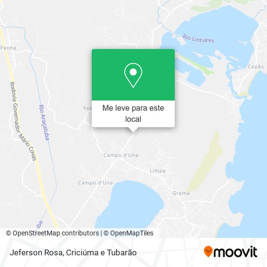 Jeferson Rosa mapa