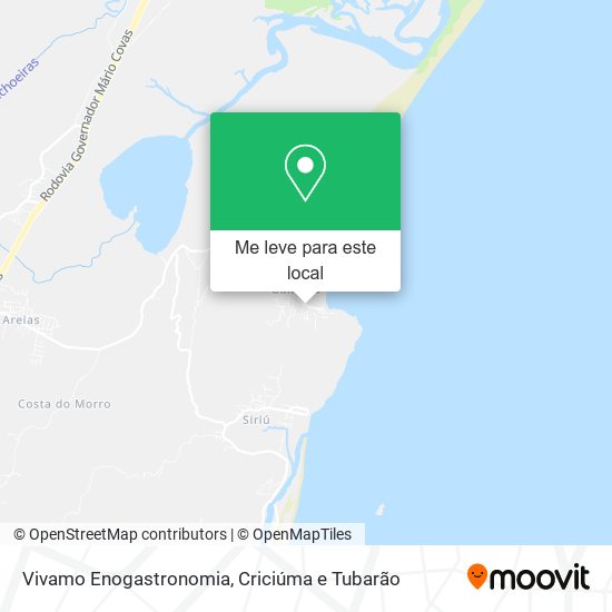 Vivamo Enogastronomia mapa