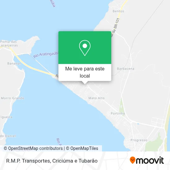 R.M.P. Transportes mapa