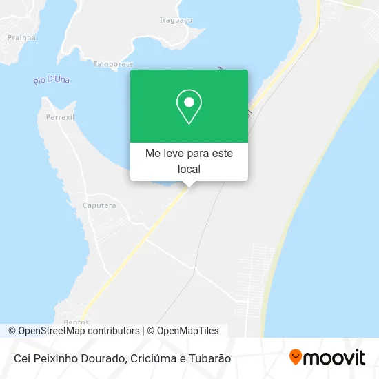 Cei Peixinho Dourado mapa