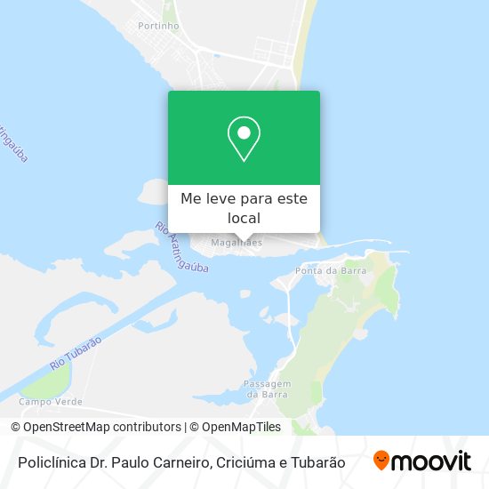 Policlínica Dr. Paulo Carneiro mapa