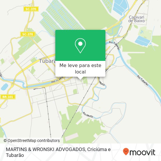 MARTINS & WRONSKI ADVOGADOS mapa