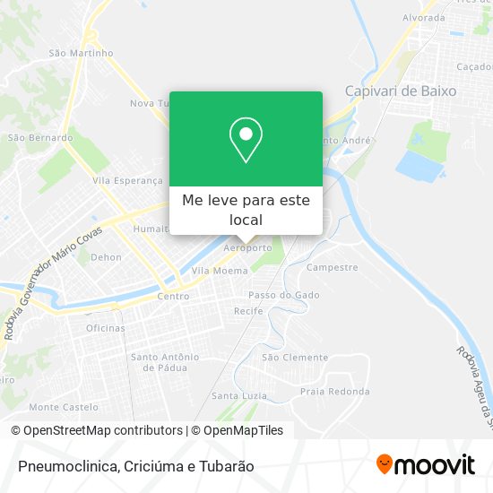 Pneumoclinica mapa
