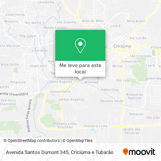 Avenida Santos Dumont 345 mapa
