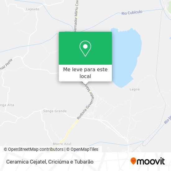 Ceramica Cejatel mapa