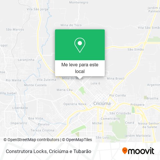 Construtora Locks mapa
