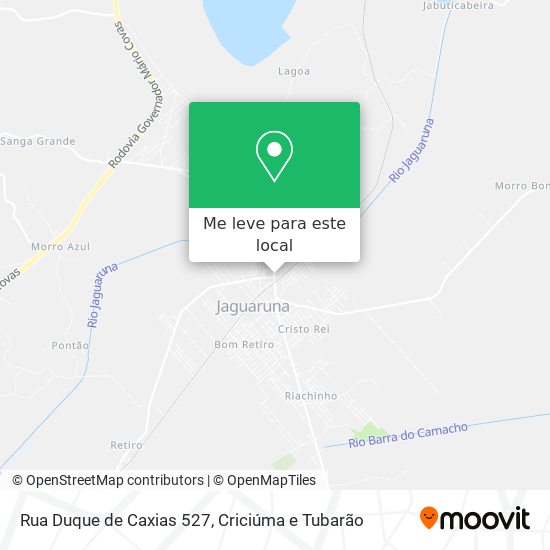 Rua Duque de Caxias 527 mapa