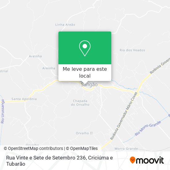 Rua Vinte e Sete de Setembro 236 mapa