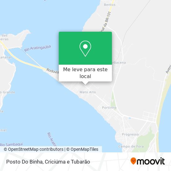 Posto Do Binha mapa