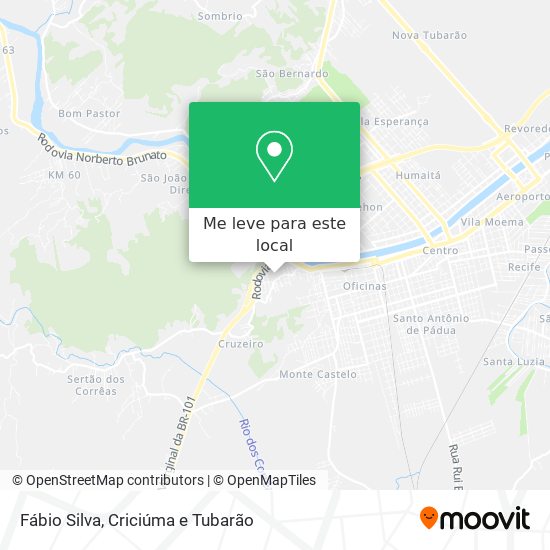 Fábio Silva mapa