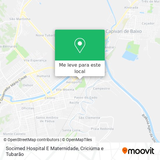 Socimed Hospital E Maternidade mapa