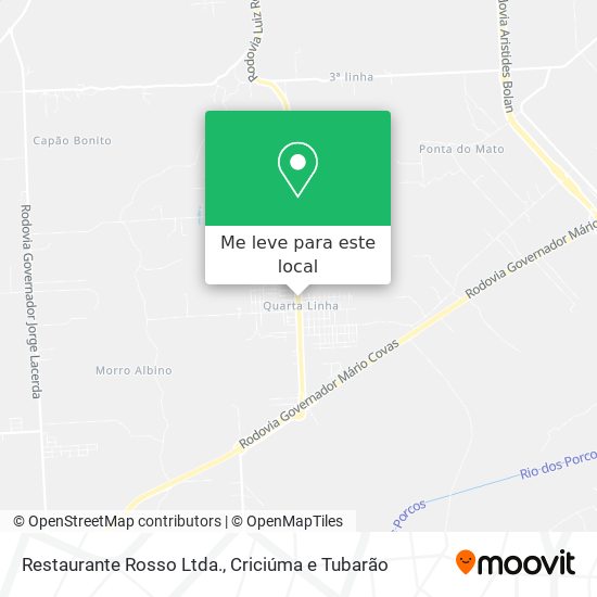 Restaurante Rosso Ltda. mapa