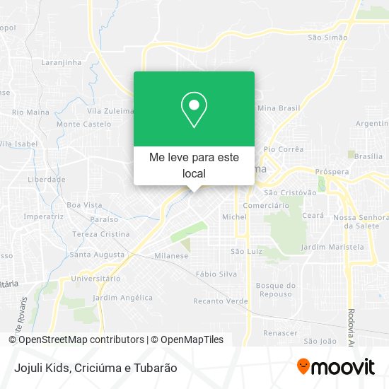 Jojuli Kids mapa