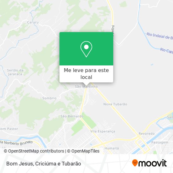 Bom Jesus mapa