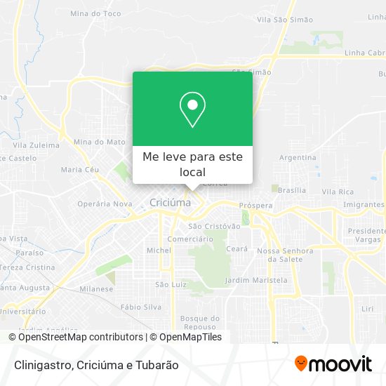 Clinigastro mapa