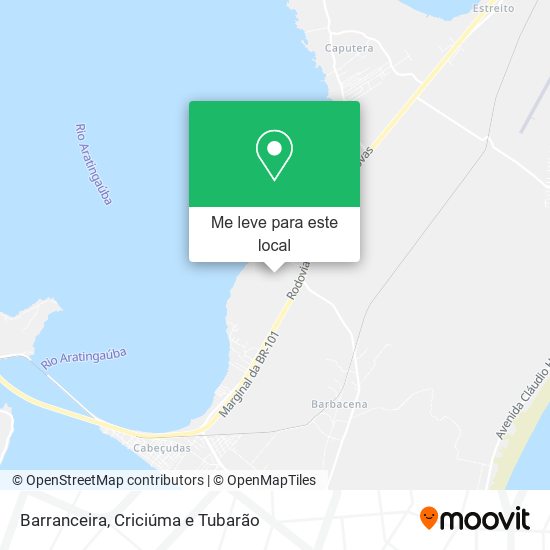 Barranceira mapa