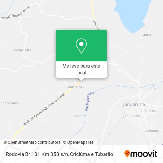 Rodovia Br 101 Km 353 s/n mapa