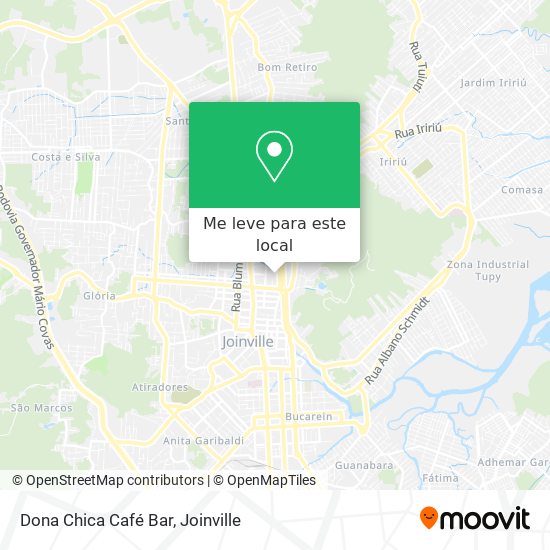 Dona Chica Café Bar mapa