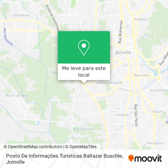 Posto De Informações Turísticas Baltazar Buschle mapa