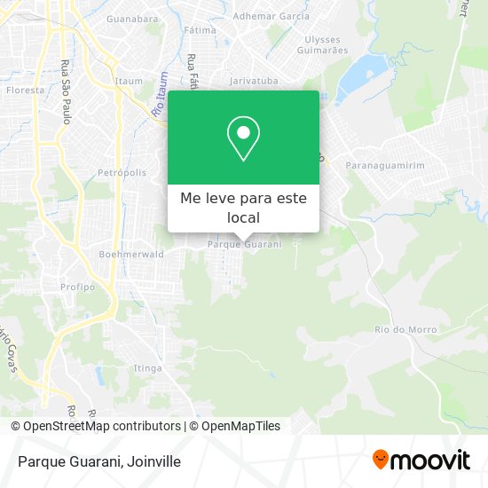 Parque Guarani mapa