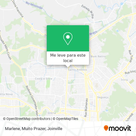 Marlene, Muito Prazer mapa