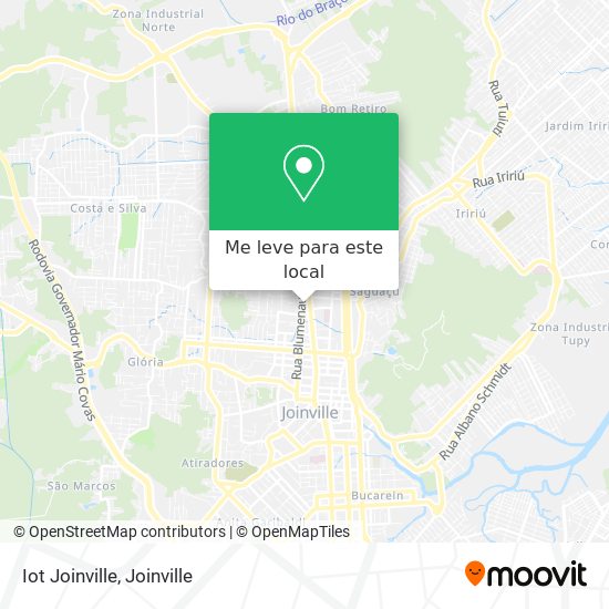 Iot Joinville mapa