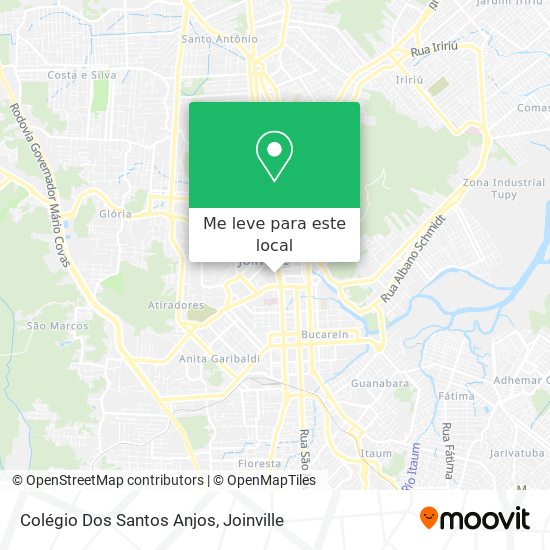 Colégio Dos Santos Anjos mapa