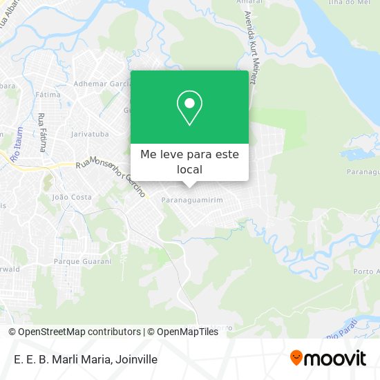 E. E. B. Marli Maria mapa
